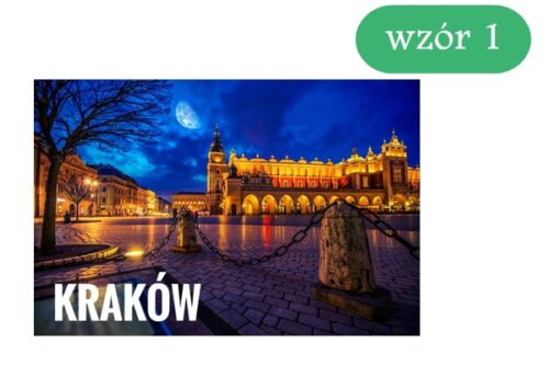Magnes KRAKÓW Wawel, Rynek, Sukiennice nowe wzory - obrazek 2