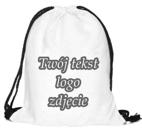 Worek Sportowy plecak z nadrukiem zdjęciem