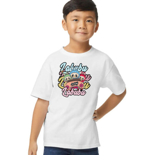Koszulka T-shirt Bluzka LABUBU TWOJE IMIĘ - obrazek 2