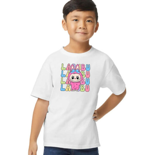 Koszulka T-shirt Bluzka LABUBU TWOJE IMIĘ - obrazek 3